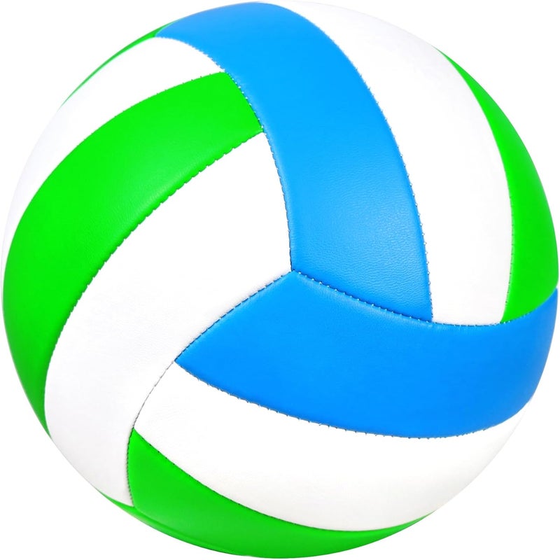 RUN2PEAK Light Soft Volleyball - Light Volleyball Designed for Beginners Kids Youth Teen - Lightweight Volleyballs for Indoor Outdoor Beach Backyard Official Size 5 Training Volley Ball - Image 3